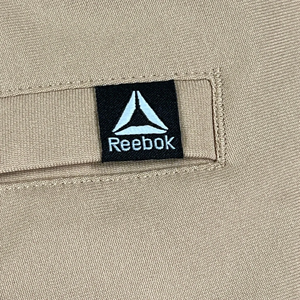 Reebok Performance Golf Pants Mens 40x32 Khaki Stretch Lightweight Activewear
